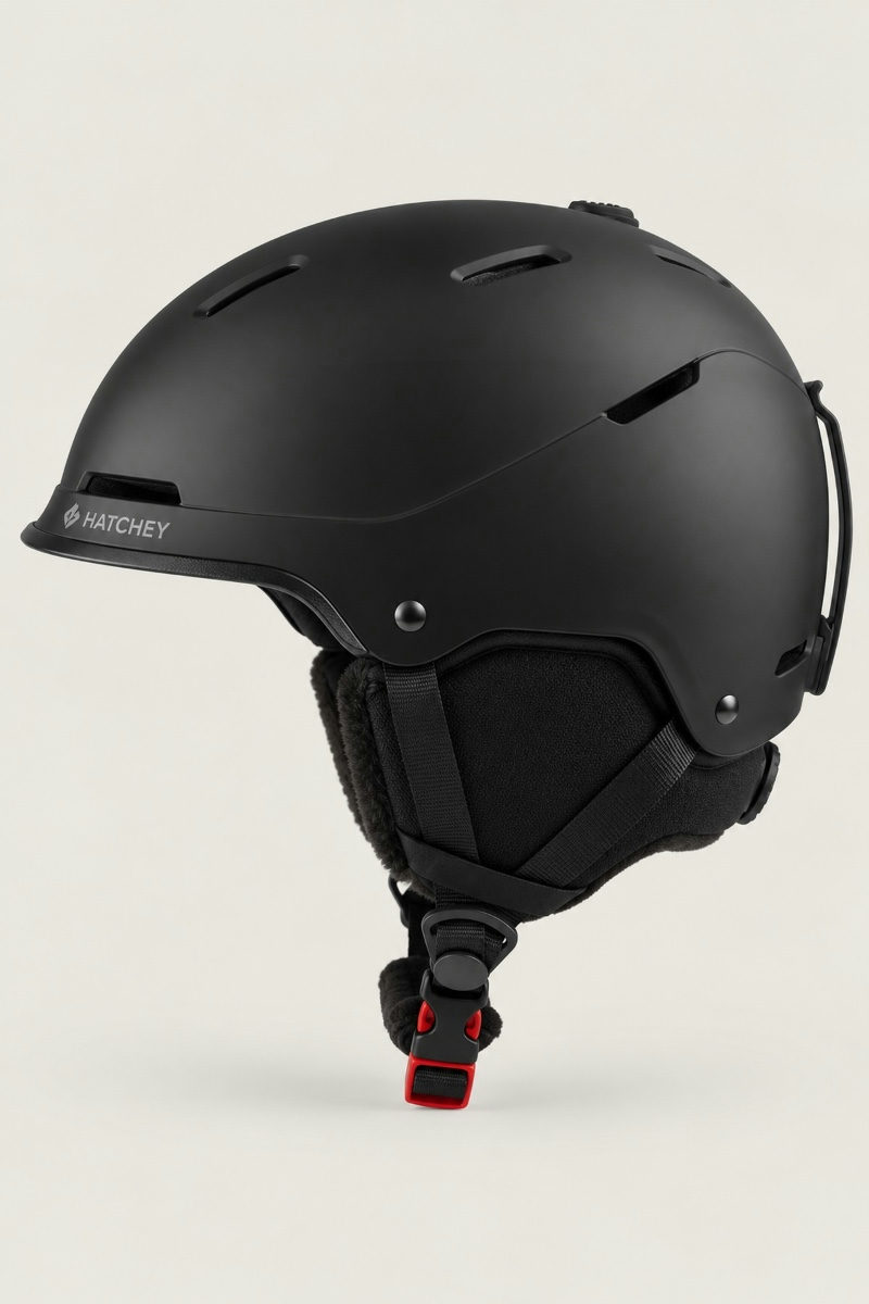 Hatchey Rage Skihelm Zwart – Comfort & Veiligheid