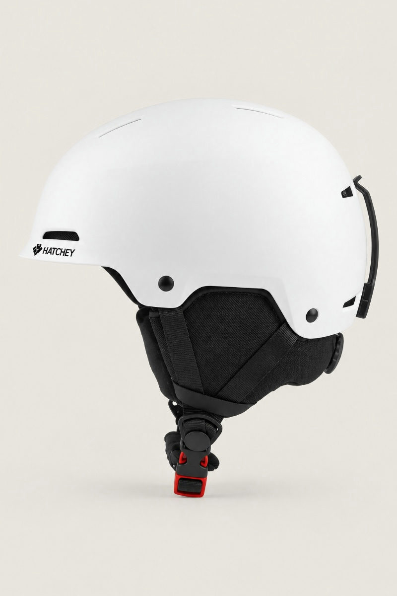 Hatchey Assault Skihelm Wit – Lichtgewicht & Veilig