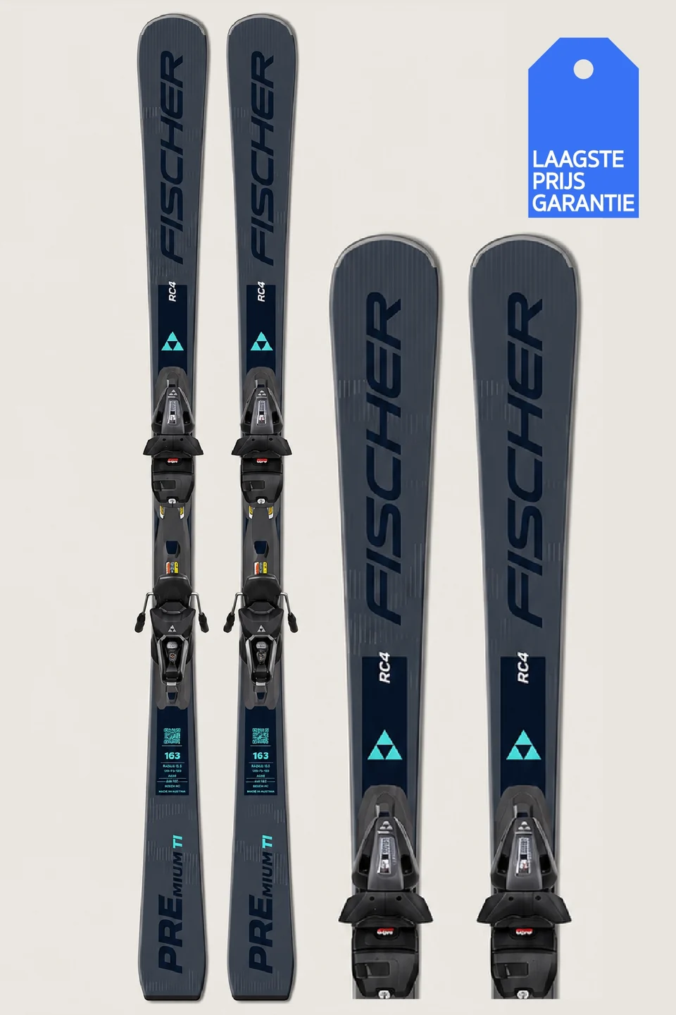 Fischer RC4 Premium TI Dames + RS 10 PR P50325