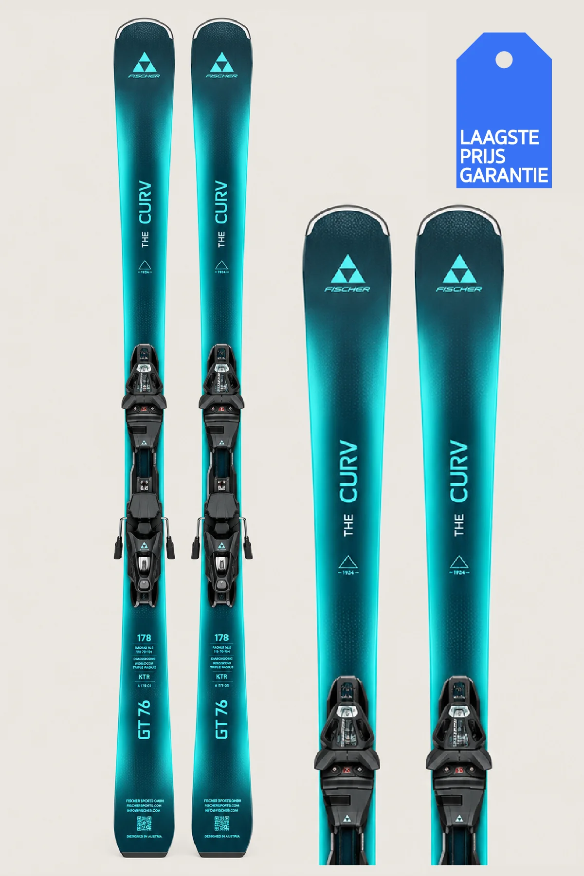 Fischer XTR The Curv GT 76 + RSW binding A22826